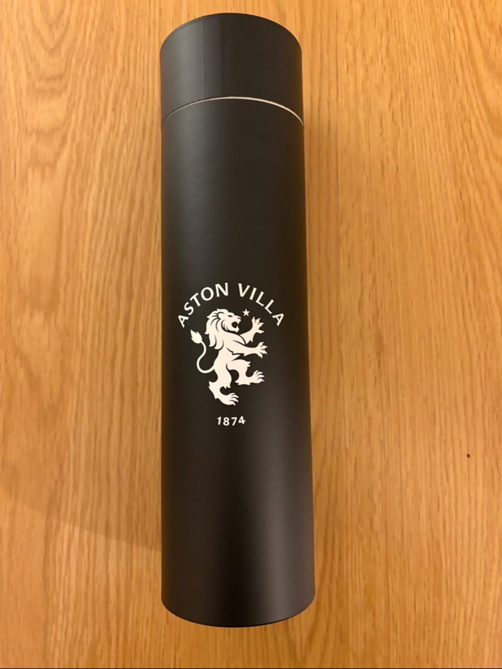 Ready for Wednesday! Aston Villa FC Black Water Bottle